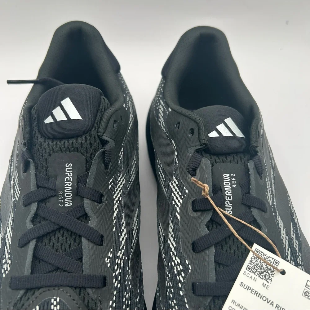Adidas Men's Supernova Rise 2 M Core blackCore Black/Silver met. 11 US New - Picture 7 of 13